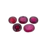 APP: 4.2k 25.61CT Oval Cut Ruby Parcel