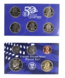 2001 United States Mint Proof Coin Set