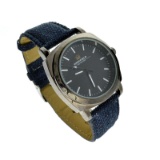 Sheffield With Blue Leather Band Watch