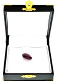 APP: 2.9k 11.31CT Pear Cut Ruby Gemstone