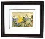 Toulouse-Lautrec (After) 'Ballets Fantaisie Nautique Et Japonaise' Framed 22x19 Ltd. Edition 332/350