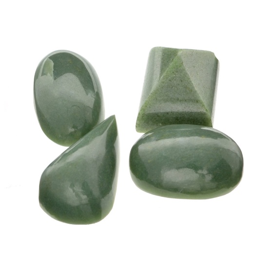 APP: 1.7k 216.81CT Various Shapes And sizes Nephrite Jade Parcel