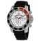 *Seapro Men's Scuba Explorer Stainless Steel, Silicone Strap, Silver Dial, Scratch Resistant Watch