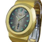 *Seiko 5 Vintage Automatic 21 Jewels Gold Plated 1970s Mens Sports Watch