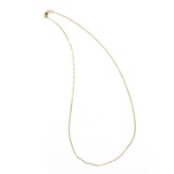 *Fine Jewelry 14KT Gold, Diamond Cut, 1.8GR. 18'' Chain Necklace