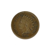 Rare 1860 Indian Cent Coin