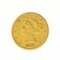 *1887-S $5.00 U.S. Liberty Head Gold Coin (JG)