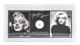 Extremely Rare Marilyn Monroe Clothing Swatch With Certification