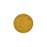 *1908 $2.50 U.S. Indian Head Gold Coin (DF)