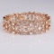 APP: 82.6k *Fine Jewelry 18 kt.Rose Gold, And 16.36CT Fancy Pink/Princess Cut Diamond Bracelet