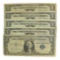 Rare (5) 1957 $1 U.S. Silver Certificates