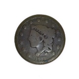 Rare 1838 Large Cent Coin