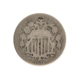 1875 Shield Nickel Coin