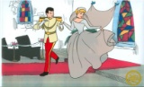 Walt Disney (After)  Serigraph, Cell, Cinderella and Prince at Chappel Certificate Of Authenticity