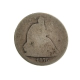 1876 Liberty Seated Half Dollar Coin