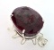 APP: 17.1k Fine Jewelry Designer Sebastian 405.95CT Oval Cut Ruby and Sterling Silver Pendant