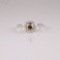 APP: 9.3k *14 kt. White Gold, 1.58CT Round Cut Diamond Ring (NG R11129)