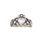 APP: 0.7k Fine Jewelry Designer Sebastian 1.00CT Heart Cut Aquamarine and Sterling Silver Ring