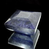 APP: 11.4k 3,788.50CT Square Cut Blue Sapphire Gemstone