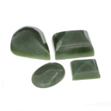 APP: 1.7k 217.88CT Various Shapes And sizes Nephrite Jade Parcel