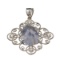 APP: 1.7k Fine Jewelry Designer Sebastian, 9.27CT Blue Sapphire And White Topaz Sterling Silver Ring