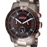 *Technos Stainless Steel Mens Chronograph Made in Japan Sports Watch c2000