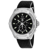 *Tag Heuer Men's Aquaracer Stainless Steel Case, Rubber Strap, Scratch Resistant Watch