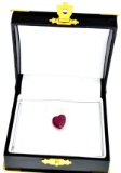 APP: 1.5k 5.81CT Heart Cut Ruby Gemstone