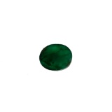 APP: 4.6k 6.14CT Oval Cut Green Emerald Gemstone