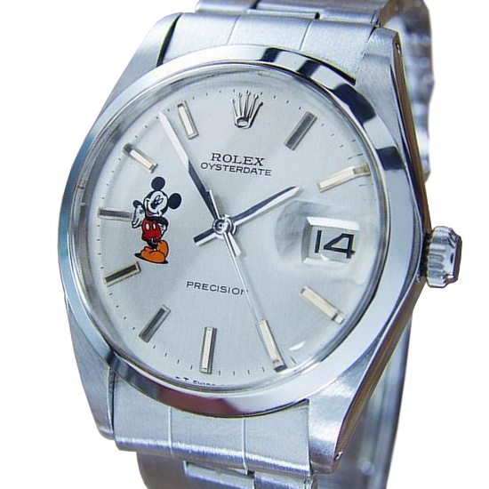 *ROLEX Mickey 6694 Manual Stainless Steel Mens 1967 Luxury Dress Watch