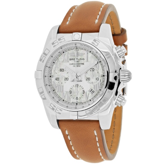 *Breitling Men's Chronomat Stainless Steel Case, Automatic Movement, Scratch Resistant Watch