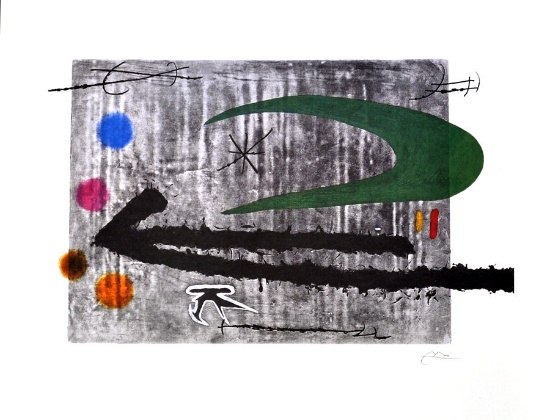 JOAN MIRO (After) Toward the Left Print, 394 of 500