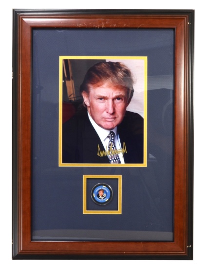 President Trump Autograph Guaranteed Authenic  -PNR-