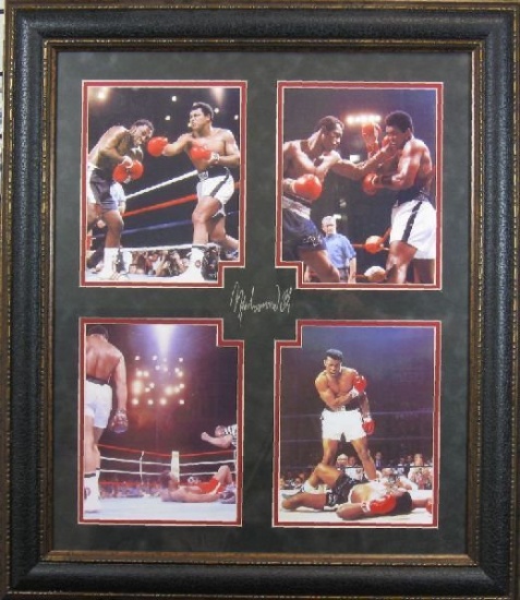 Muhammad Ali - Plate Signature