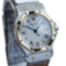 *Cartier Santos 18K Gold and Stainless Steel c2000 Unisex Swiss Made Watch -P-