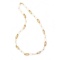 *Fine Jewelry 14KT Gold, Oval Links, Open Cage, 7.5GR. 22'' Necklace