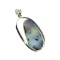 APP: 3.2k Fine Jewelry 10.30CT. Freeform Cut Boulder Opal And Sterling Silver Pendant