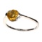 APP: 0.4k Fine Jewelry Designer Sebastian 1.50CT Round Cut Citrine Quartz and Sterling Silver Ring