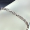 APP: 2.9k *Fine Jewelry 14KT White Gold, 0.50CT Round Brilliant Cut Diamond Bracelet