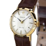 *Rolex Ladies 18K Solid Gold 1972 Vintage Manual Swiss Ladies Luxury Watch -P-