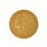 1914 $2.50 Indian Head Gold Coin