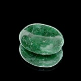 APP: 0.8k 14.00CT Cabochon Very Slightly Bluish Green Beryl Emerald Gemstone
