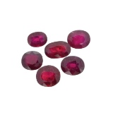 APP: 4.3k 25.97CT Oval Cut Ruby Parcel