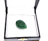 APP: 1.8k 37.00CT Pear Cut Green Beryl Emerald Gemstone