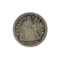 1853 Liberty Seated Arrows At Date Dime Coin