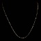 *Fine Jewelry 14KT Gold, Pinsetta 1.1GM, 18'' Chain