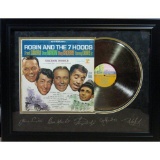 Robin & the 7 Hoods Engraved Gold Record