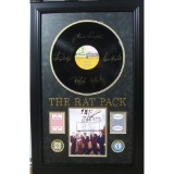 Rat Pack Engraved Record with Chips & Cards
