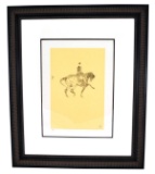 Toulouse-Lautrec (After) ''Ecuyere De Haute Ecole Et Passage'' Framed 18x21 Ltd. Edition 332/350