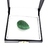 APP: 2k 41.80CT Pear Cut Green Beryl Emerald Gemstone